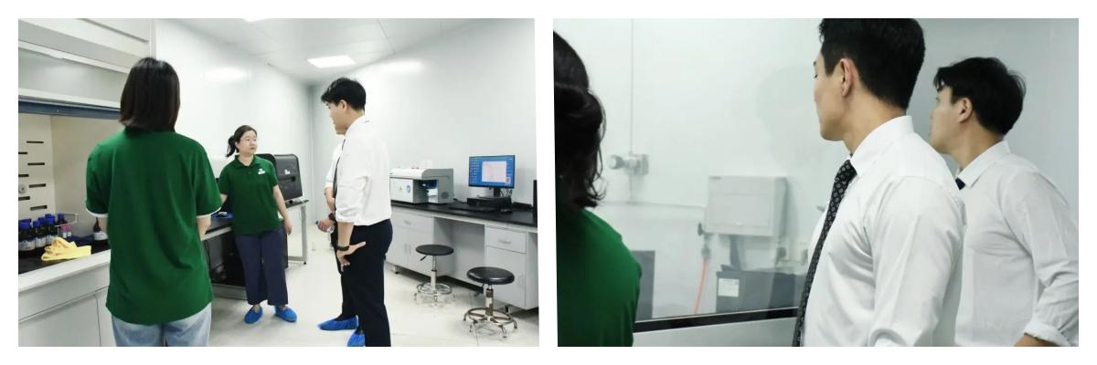 海外客戶走進普健生物實驗研發(fā)基地，為一站式蛋白抗體開發(fā)平臺點贊