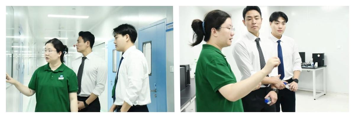 海外客戶走進普健生物實驗研發(fā)基地，為一站式蛋白抗體開發(fā)平臺點贊